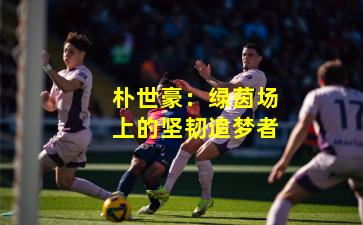 朴世豪：绿茵场上的坚韧追梦者